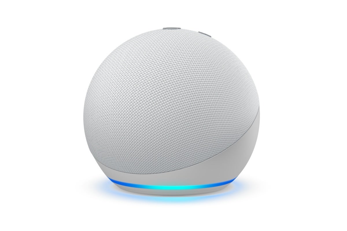Amazon Echo Dot (5th Gen) in Glacier White color