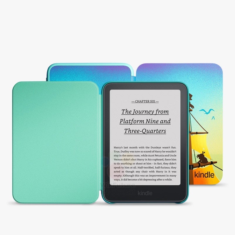 Leaked 12th-gen Amazon Kindle marketing renders in four colors