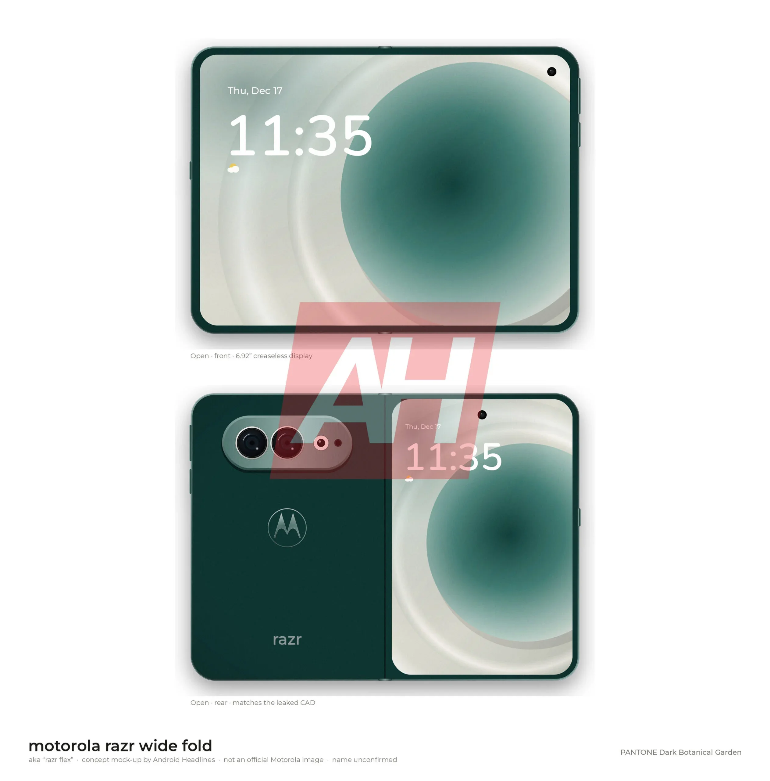 The Motorola Razr Flex could get the best of both worlds in term of size. | Image by Android Headlines - This Motorola foldable could help me forget the iPhone Duo