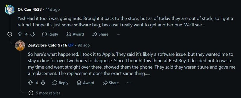 Many iPhone 18 Pro users report audio issues.