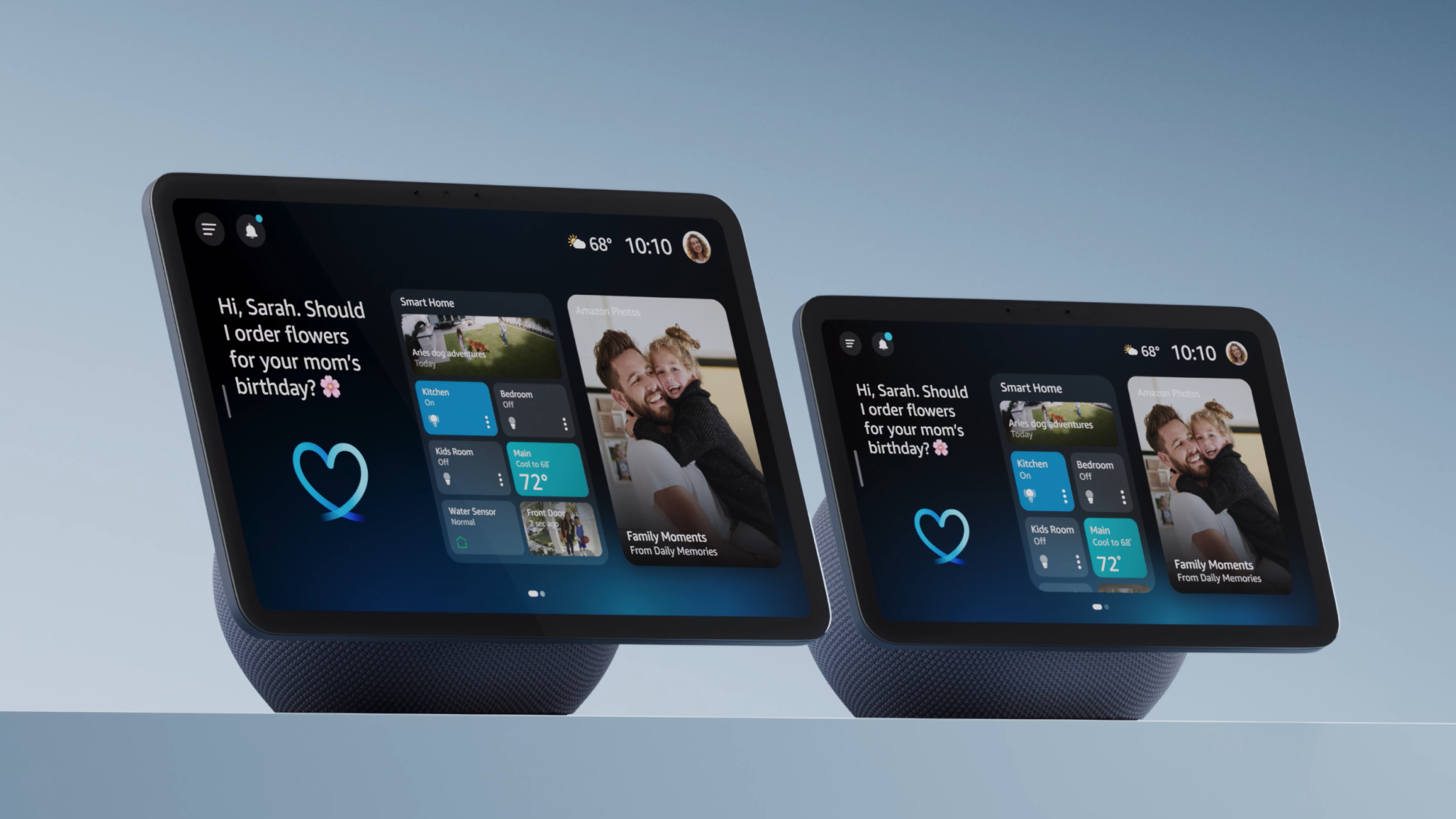 Apple's new device may look a bit like the Amazon Echo Show. | Image by Amazon - Apple is rumored to launch several new devices on October 13
