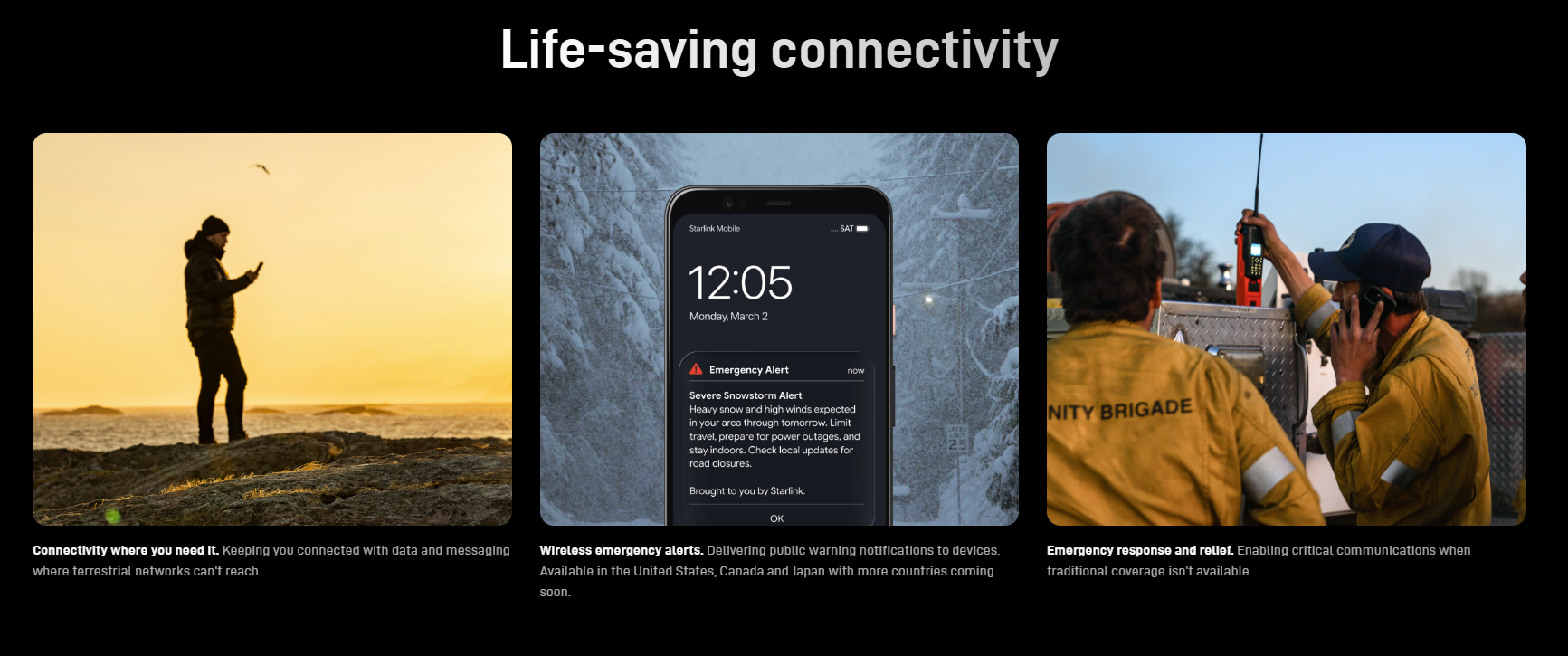 The way of the future. | Image by Starlink - I need you to consider ditching T-Mobile, Verizon and AT&amp;T for Starlink soon. It's for the Big 3's own good!
