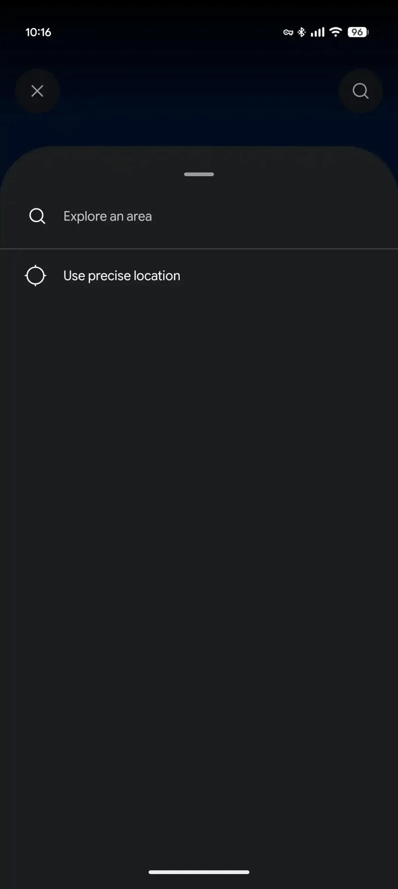 The new Maps tool inside Gemini.