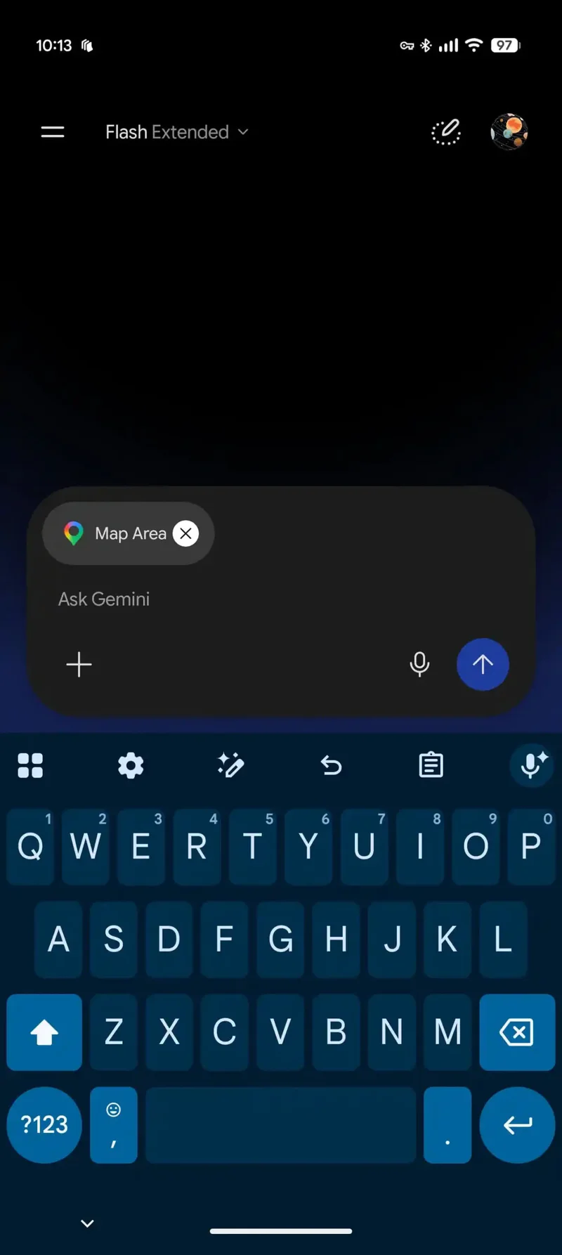 The new Maps tool inside Gemini.