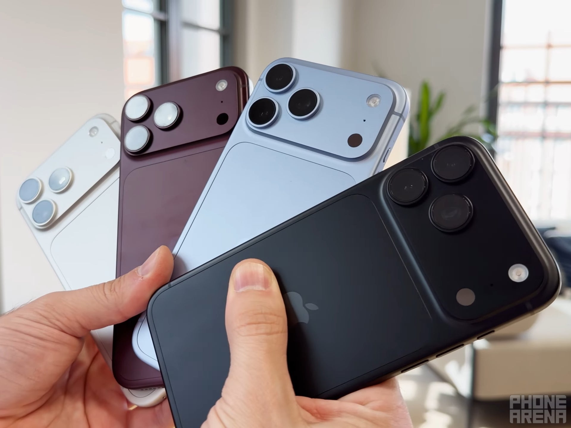 iPhone 18 Pro Max in all colors