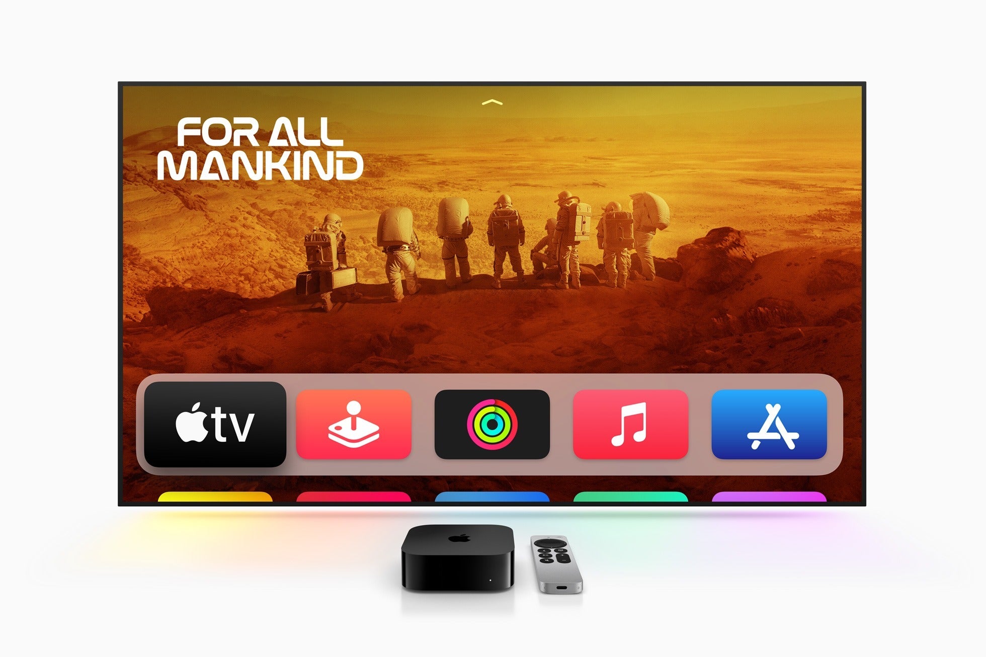 Apple TV 4K with its Siri Remote