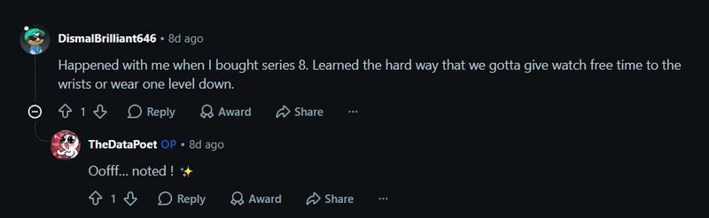 There are some people who share the same experience.