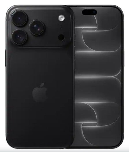 Image of Black iPhone 18 Pro Max sold by AT&amp;amp;T.