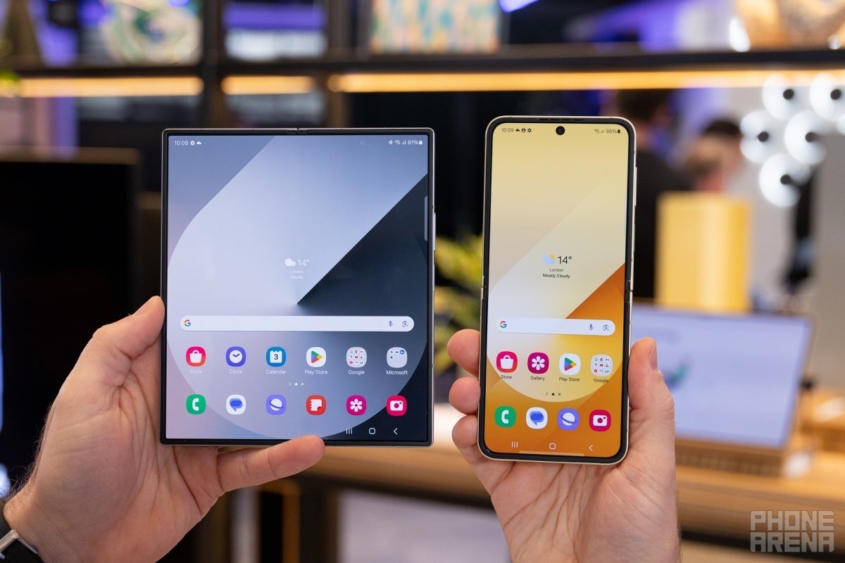 Samsung Galaxy Z Fold 6 and Galaxy Z Flip 6