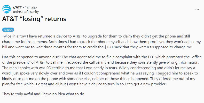 Caption with punctuation goes here. | Image by theartofinsanity - AT&T customers aren't happy about this frustrating problem