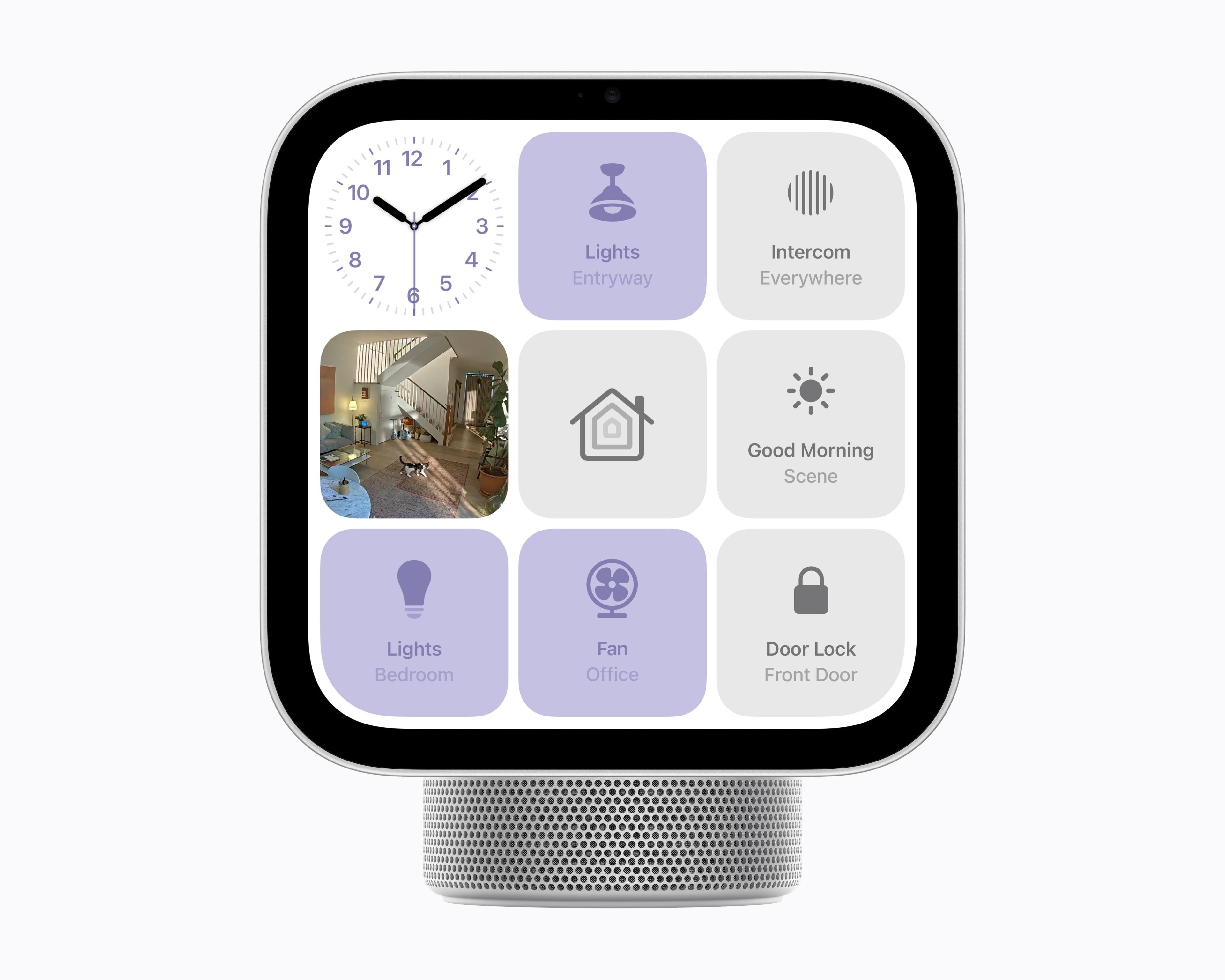 HomeView Home Modular face with smart home controls