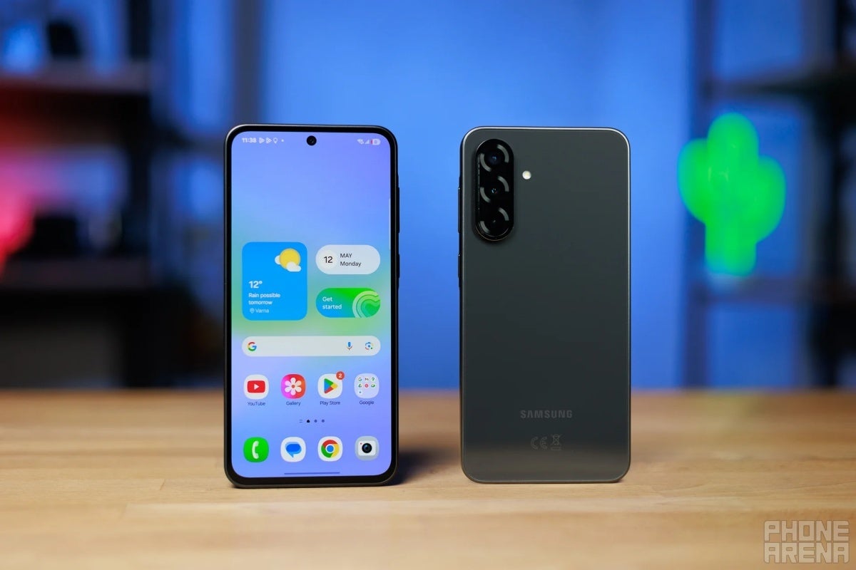 Samsung Galaxy A36 front and back