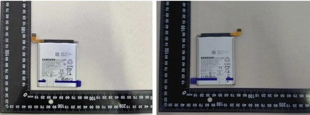 Pre-production Galaxy S27 Pro battery and Galaxy S27 Ultra battery.