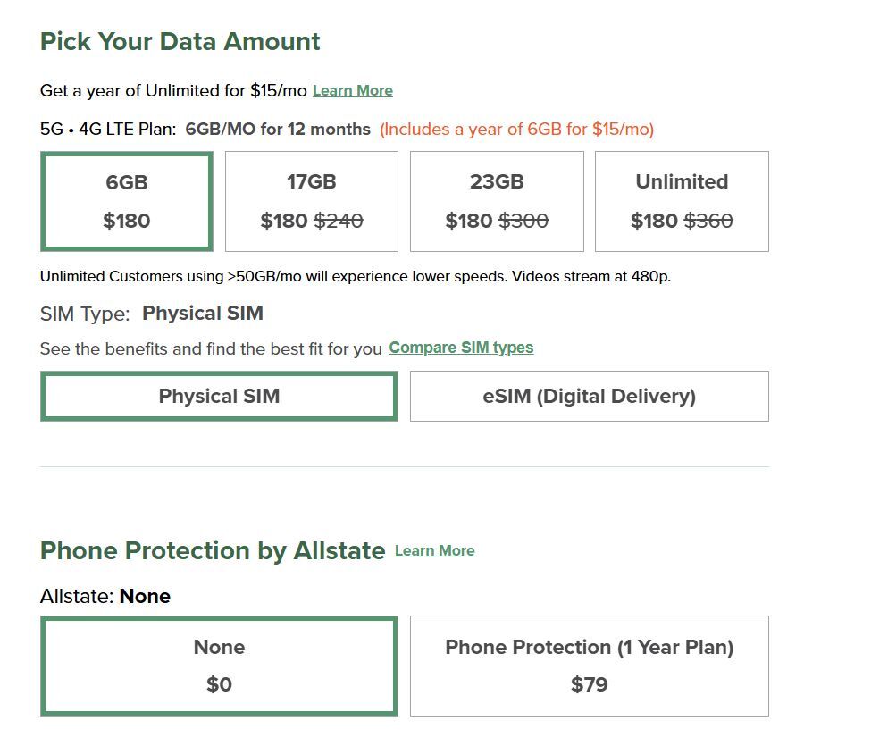 All data plans are discounted at Mint Mobile. | Image by Mint Mobile - A Samsung smartphone for under $100? It's possible with this crazy Mint Mobile deal!