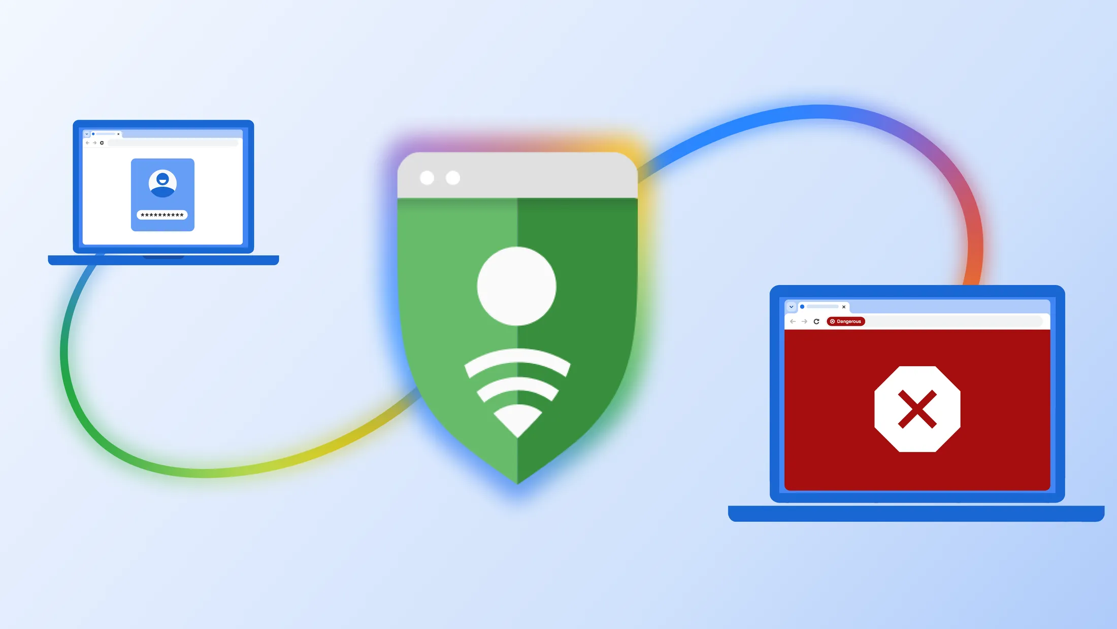 Google has updated its Chrome security mechanisms on desktop and mobile. | Image by Google - If you see this new Google Chrome pop-up, close the tab immediately