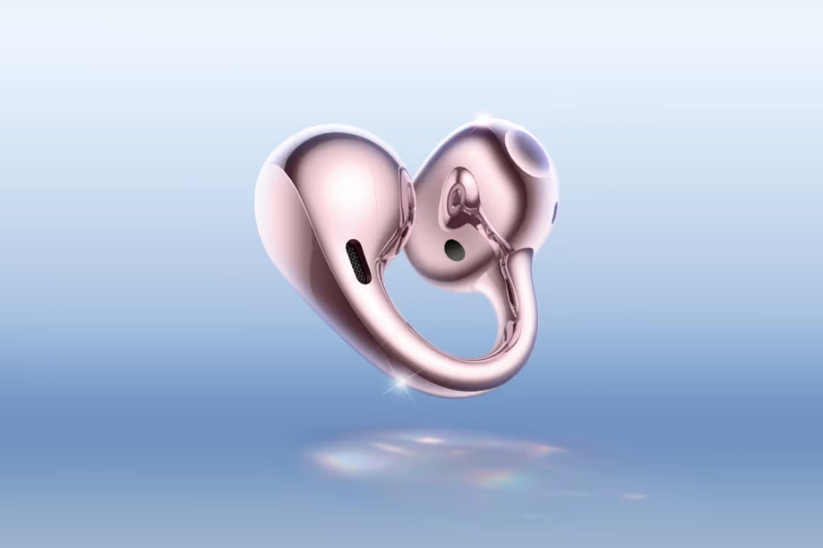 OnePlus Buds Clip in Twilight Rose color