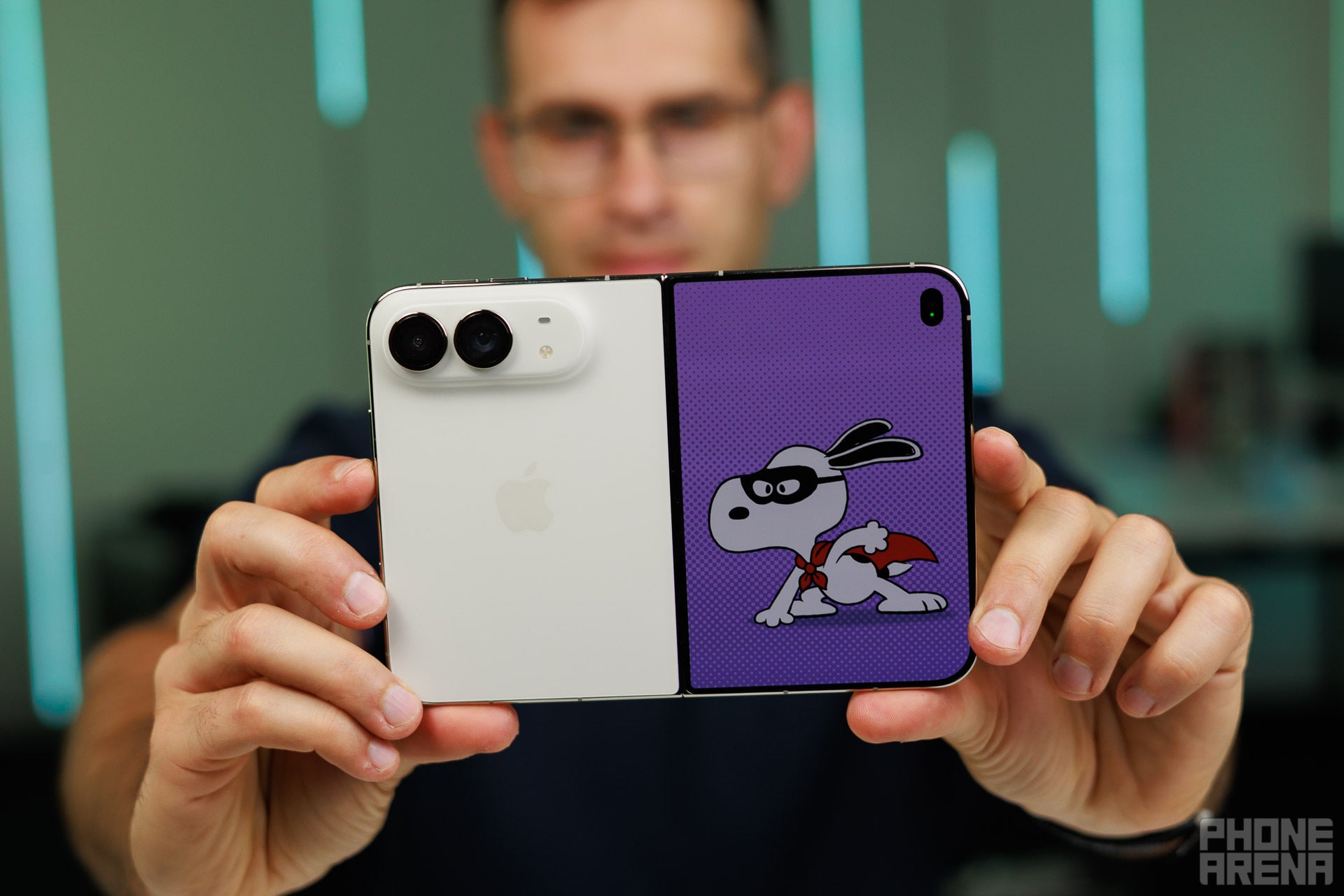 Image by PhoneArena - iPhone Duo is the perfect foldable form factor, but I'm not sure that's enough