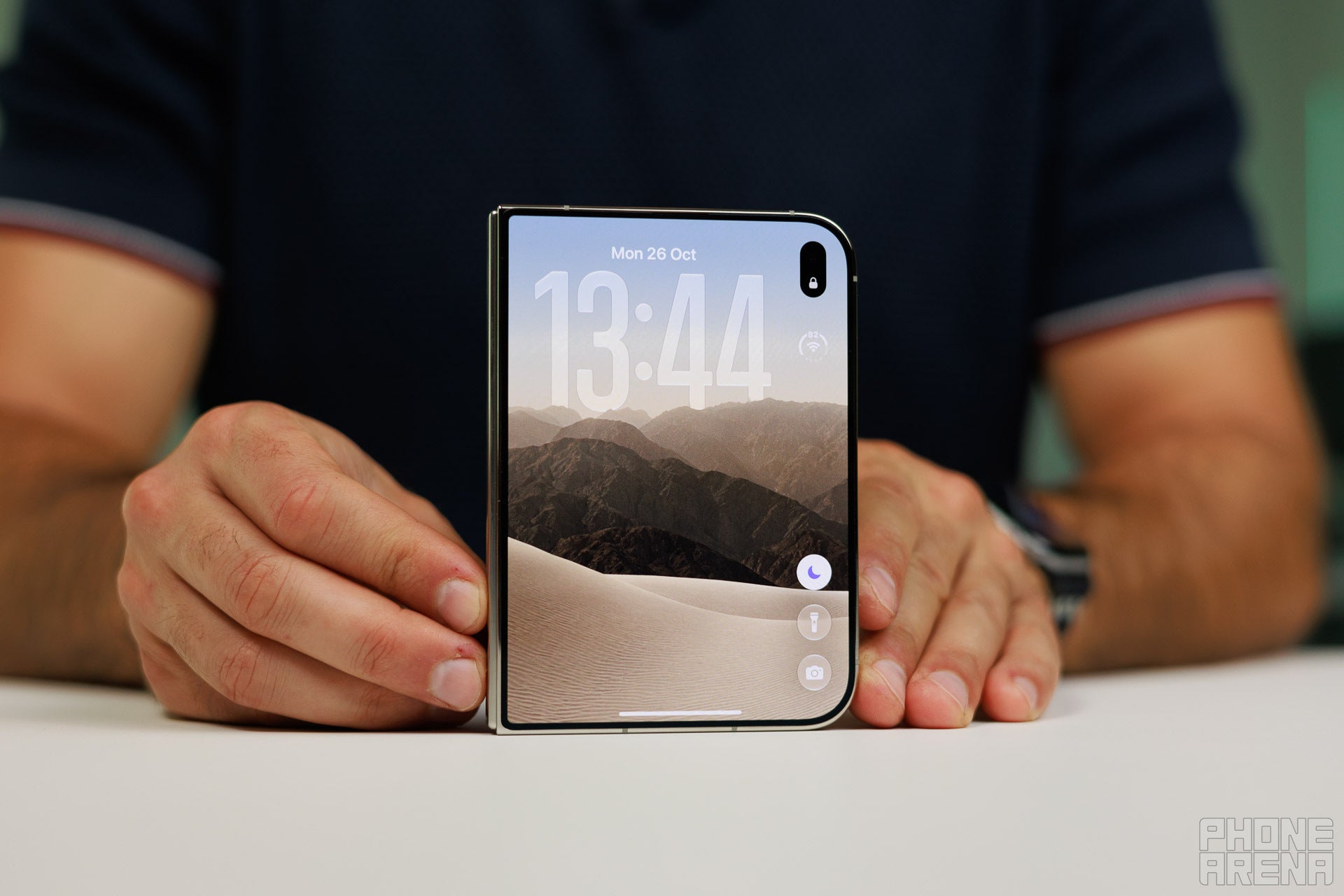 Image by PhoneArena - iPhone Duo is the perfect foldable form factor, but I'm not sure that's enough