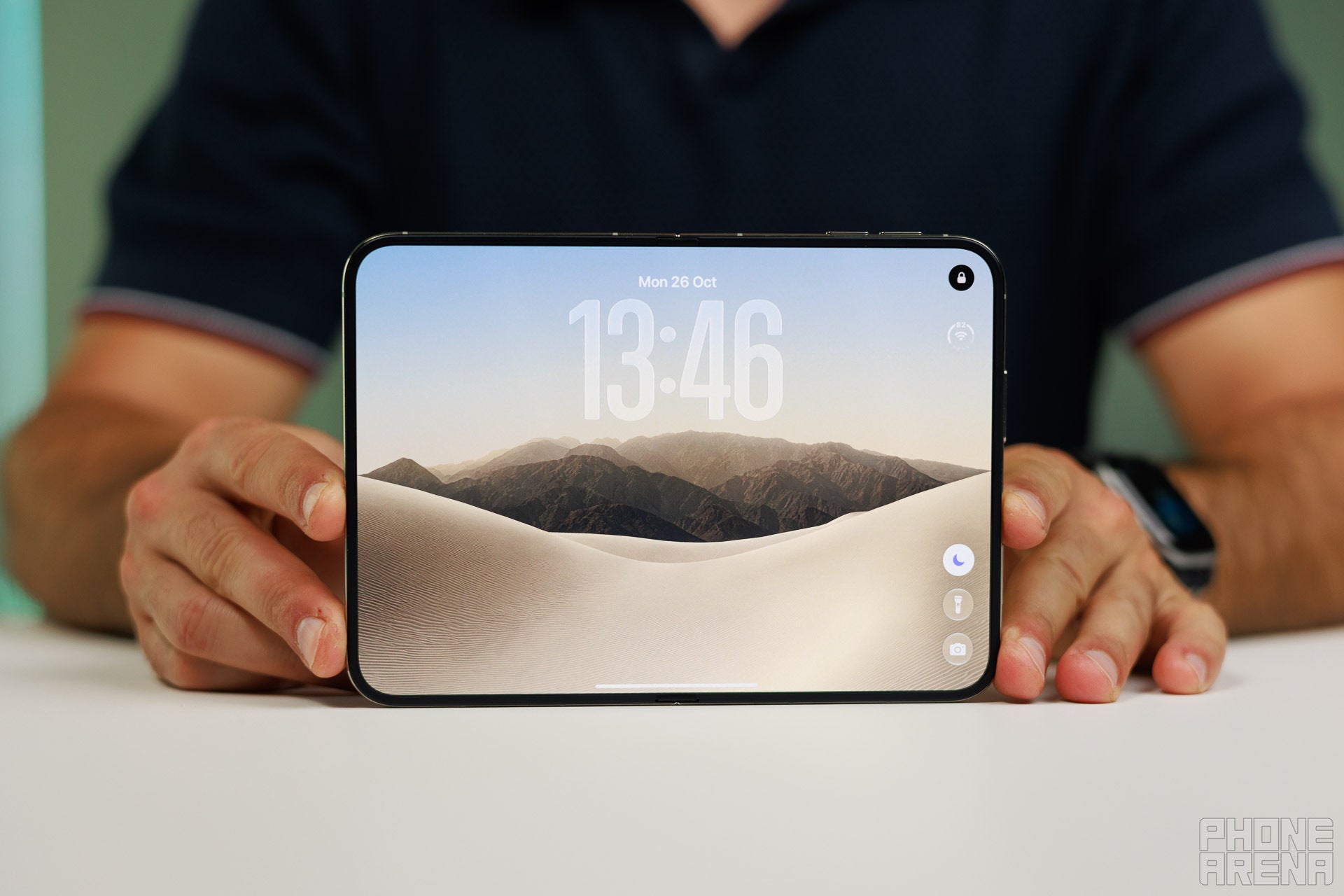 Image by PhoneArena - iPhone Duo is the perfect foldable form factor, but I'm not sure that's enough