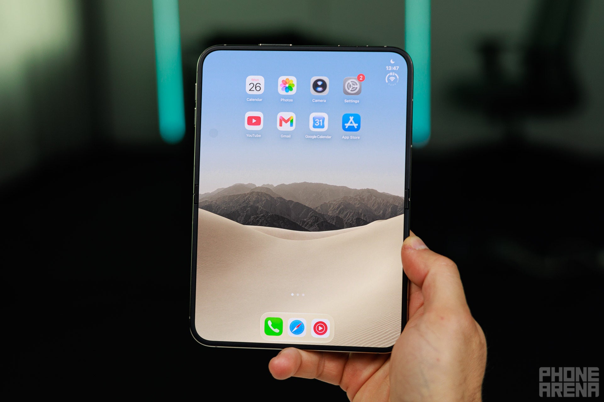 Image by PhoneArena - iPhone Duo is the perfect foldable form factor, but I'm not sure that's enough
