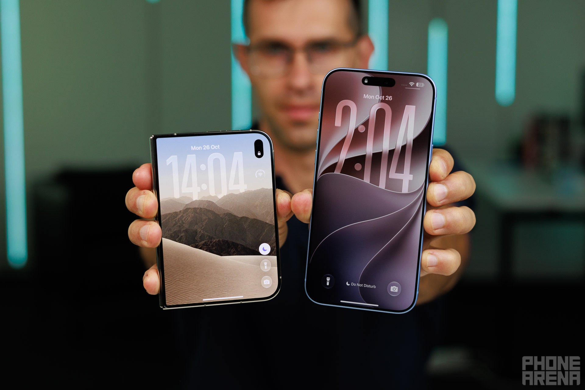 Image by PhoneArena - iPhone Duo is the perfect foldable form factor, but I'm not sure that's enough