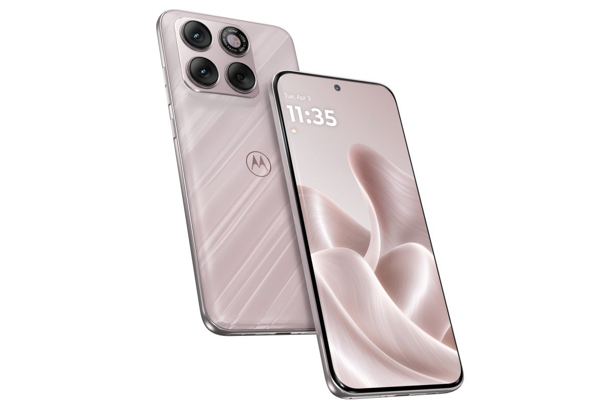 Motorola Edge 70 Neo image in Gray Lilac color