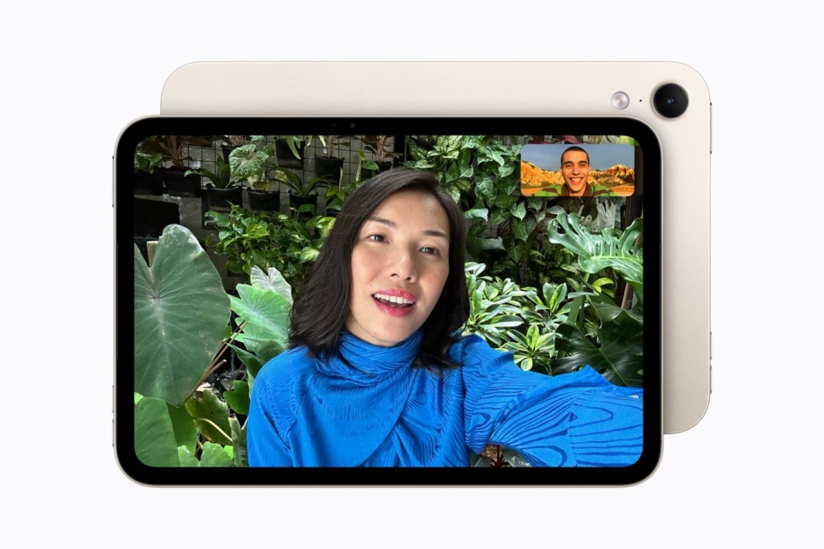 Apple iPad mini (2026) front and back