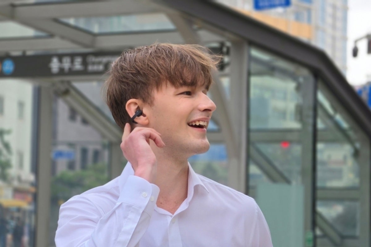 Official Samsung Galaxy Buds On lifestyle image