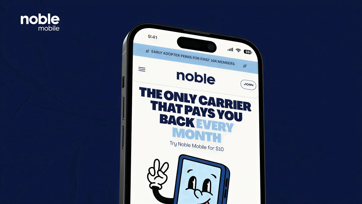Interesting concept. | Image by Noble Mobile - Former US presidential candidate acquires another T-Mobile MVNO