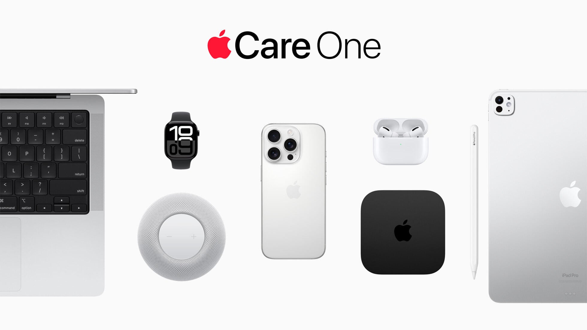 The AppleCare One plans can cover more than one device. | Image by Apple - Crackgate! Is AppleCare+ a must when buying an iPhone Duo?