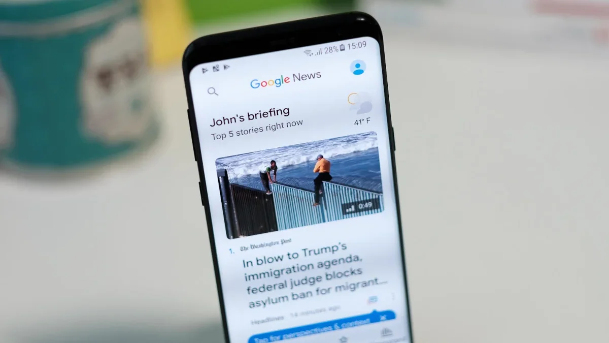 Google Discover is the preferred news source on most Android phones. | Image by PhoneArena - Check your Galaxy phone: Samsung is shutting down a built-in feature