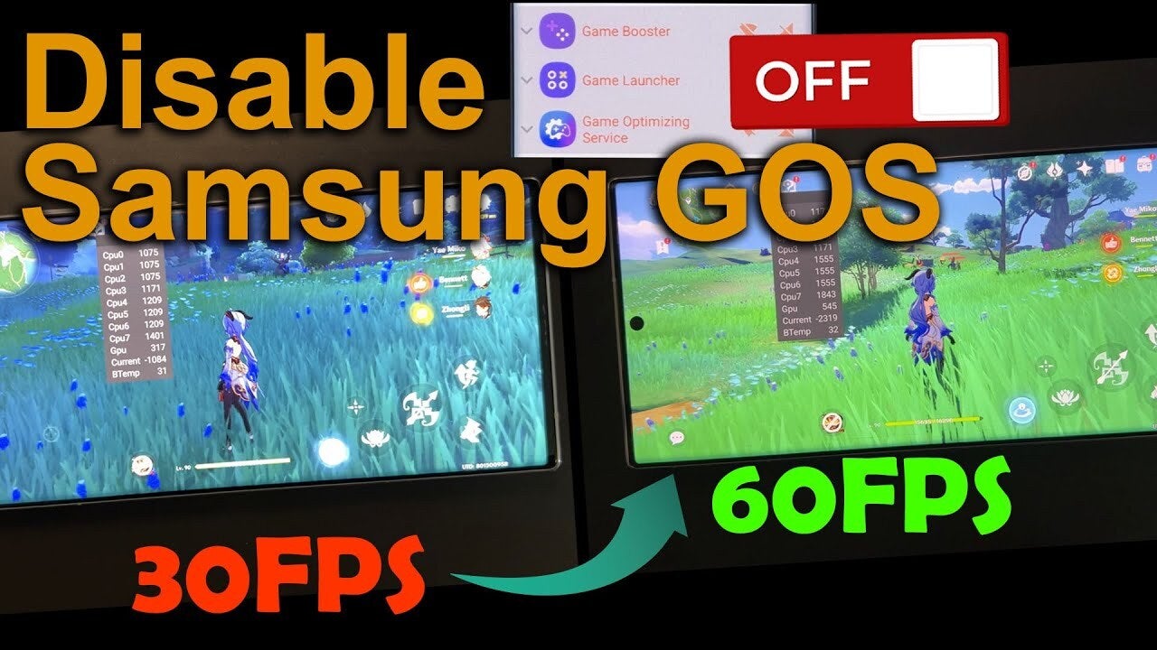 Gamers urged to disable Samsung GOS in order to get better gaming performance. | Image by Reddit - Exposed: Samsung forced to pay $15M after Galaxy S21 and Galaxy S22 gaming scandal