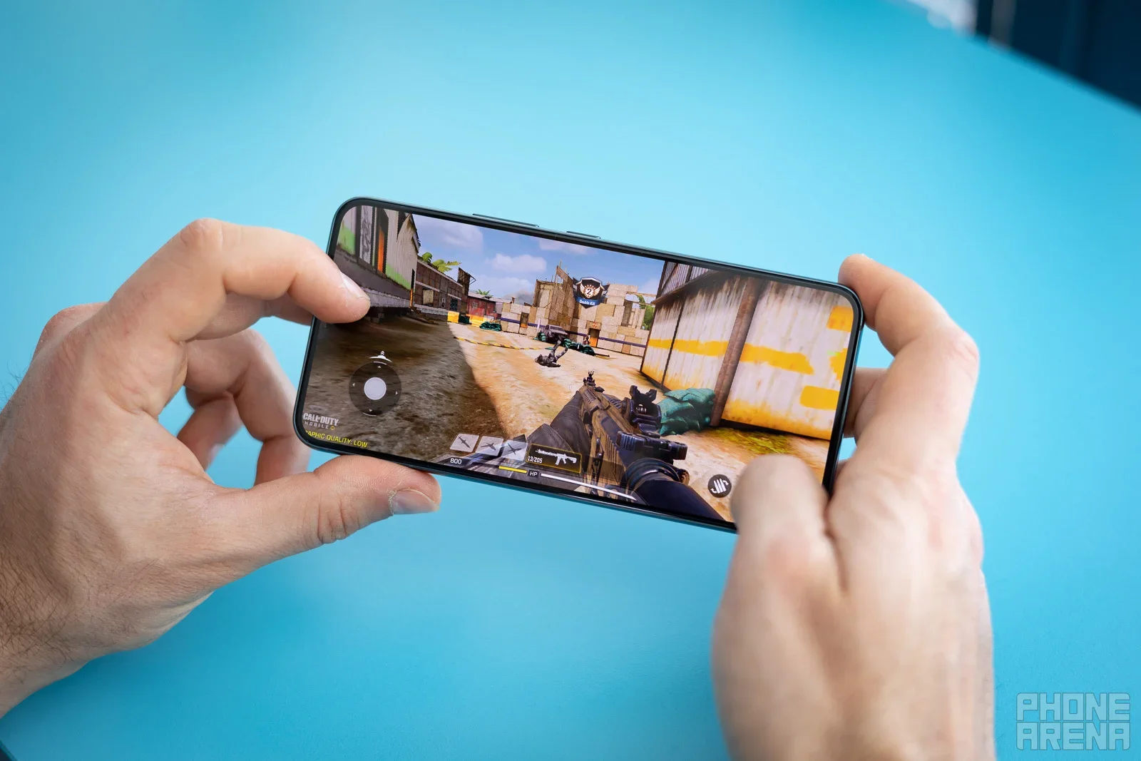 Gaming on a smartphone is far from perfect, even in 2026. | Image by PhoneArena - Exposed: Samsung forced to pay $15M after Galaxy S21 and Galaxy S22 gaming scandal