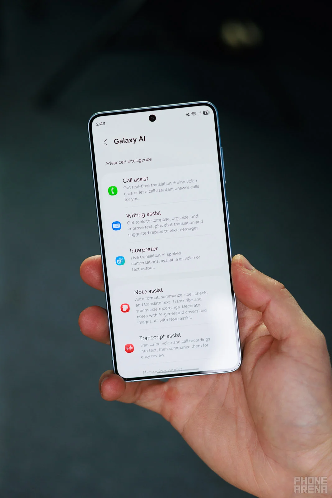 Perhaps Samsung will focus on software for yet another year. | Image by PhoneArena - Latest Galaxy S27 battery leak suggests Samsung is repeating its old mistakes