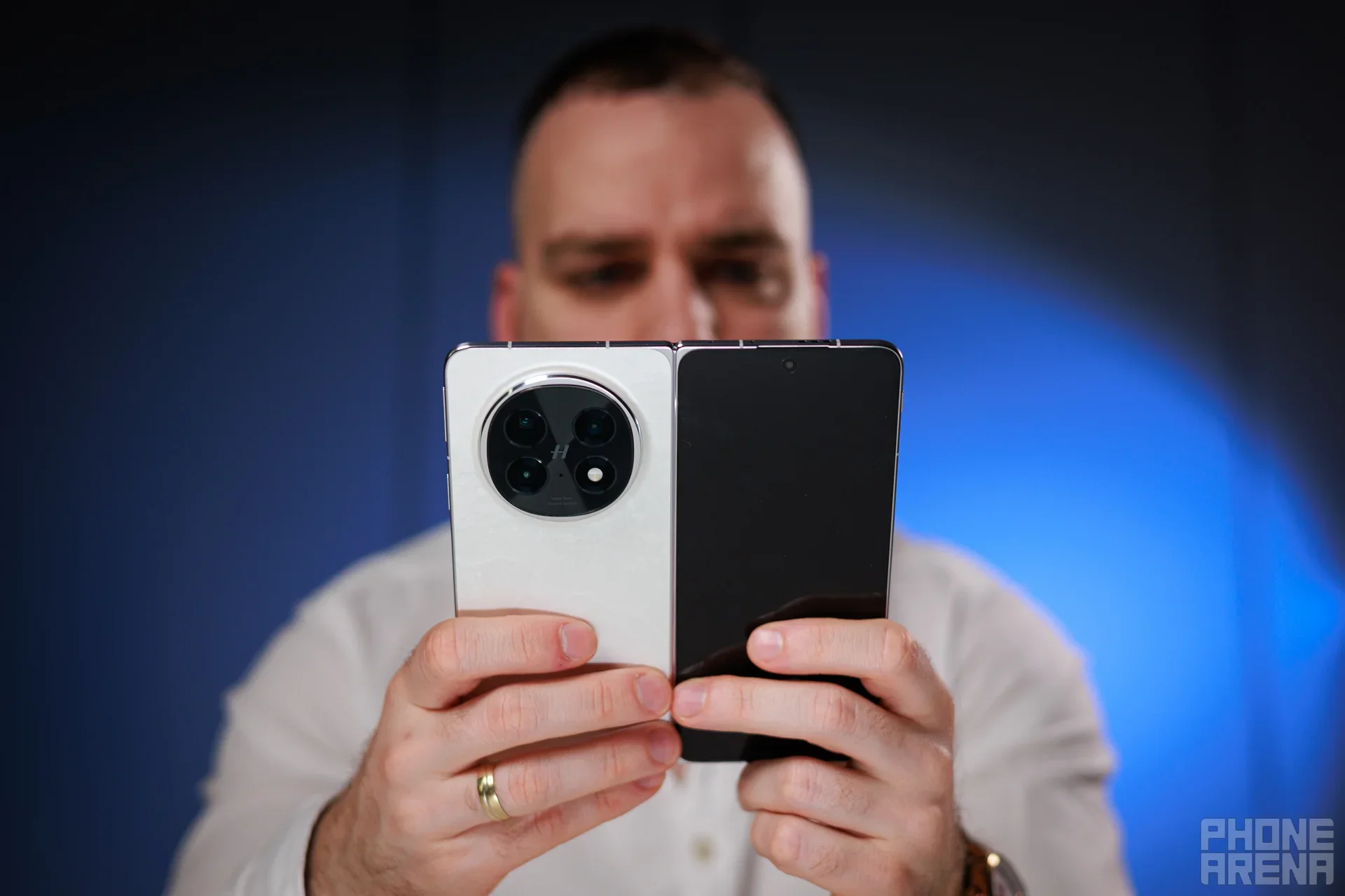The Oppo Find N5 is an extremely tough foldable, for example. But it's not a first-gen device. | Image by PhoneArena - Apple has one year to figure out the iPhone Duo 2, or else it's all over