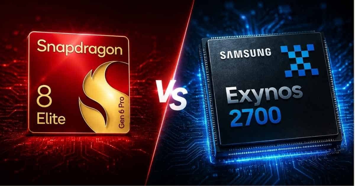 A fierce battle is forming on the horizon between the Exynos 2700 and Qualcomm's Snapdragon 8 Gen 6. | Image by Kaldata - Samsung&rsquo;s Exynos 2700 reportedly embarrasses the Snapdragon 8 Gen 6 Elite Extreme processor