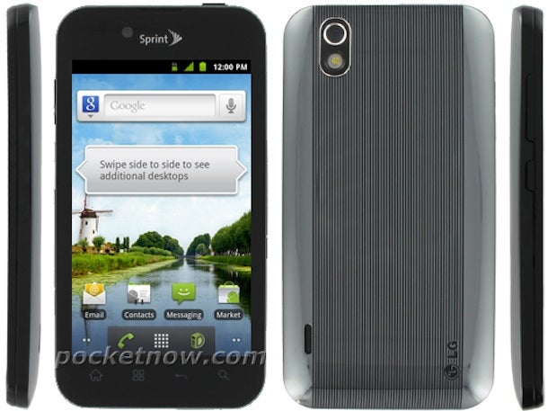 Sprint's LG Marquee confirmed to be a rebranded Optimus Black, first press shots surface