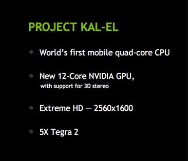 NVIDIA Kal-El – what will the first quad-core chipset bring