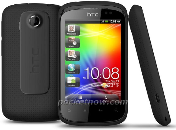 HTC Explorer first press shot surfaces