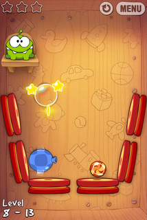 Cut the Rope for Android finally gets Toy Box levels