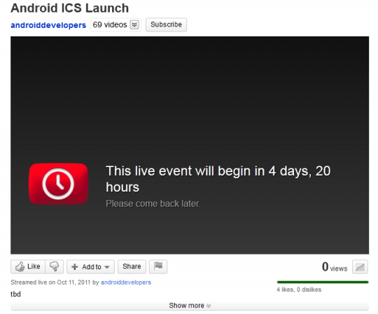 Teaser video suggests Android ICS launch date