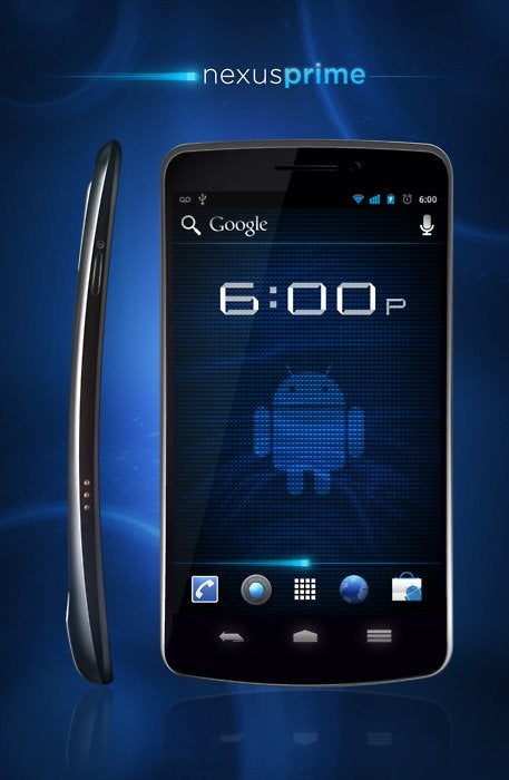 Samsung Nexus Prime mockup appears, looks realistic