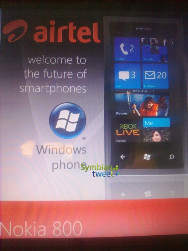 Nokia 800 resurfaces in India, looking like a Windows Phone-stuffed N9