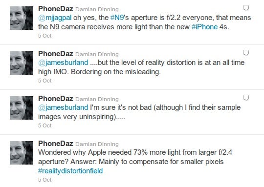 Nokia's camera guru criticizes the camera on the iPhone 4S