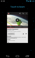 Android Beam brings touch to share on NFC-enabled Androids