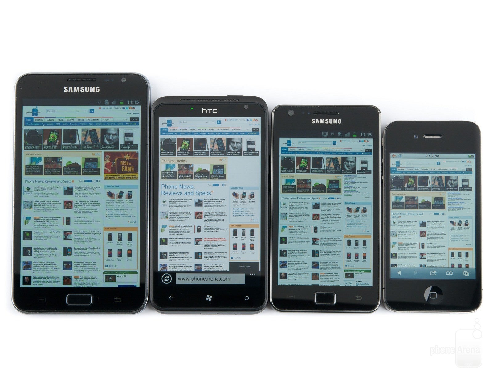Samsung Galaxy Note and Galaxy Nexus sport HD Super AMOLED - is the PenTile matrix bad for you?