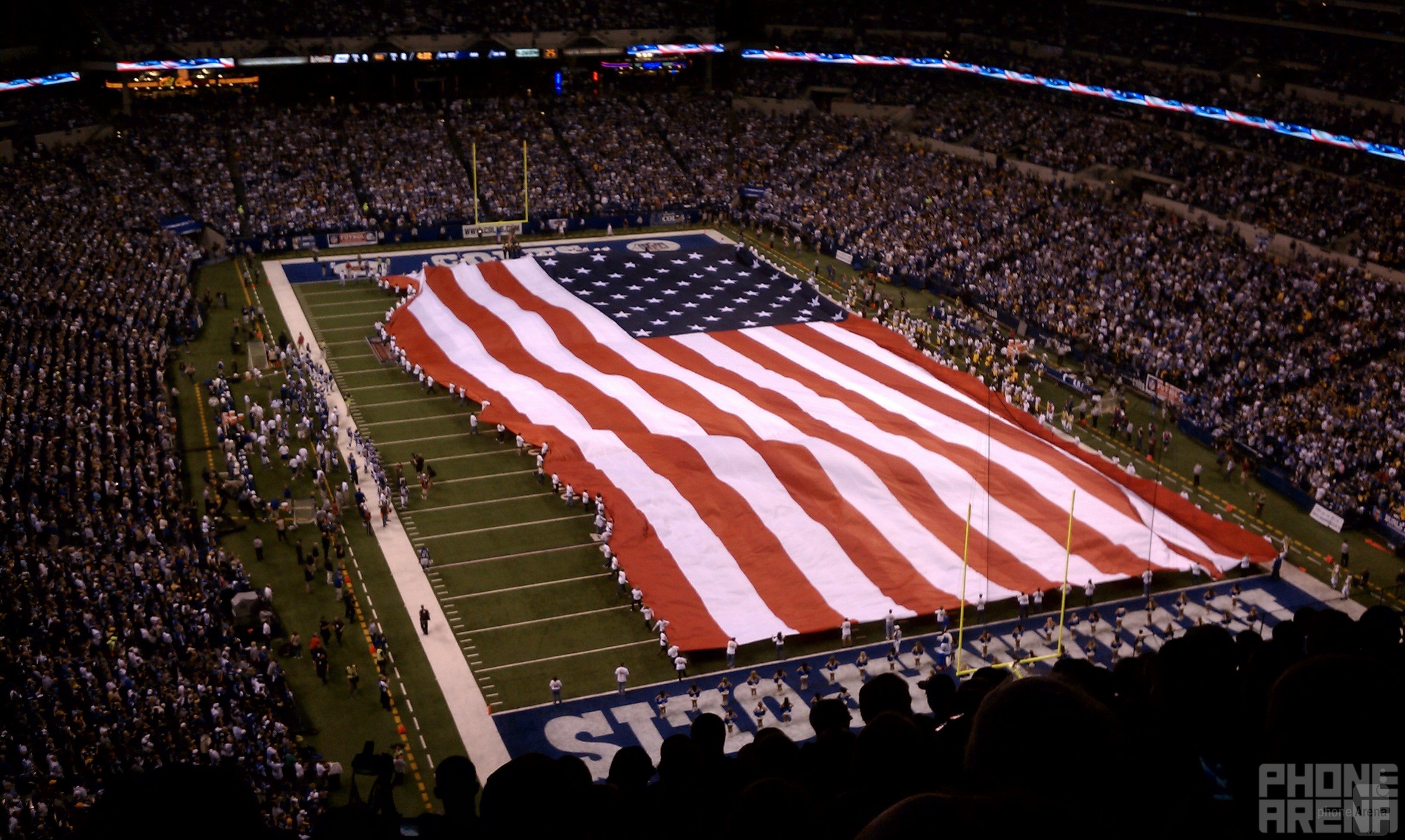 Matt Moore - HTC Droid IncredibleStart of the Colts - Steelers game(last time&#039;s winner) - Cool images, taken with your cell phone #21