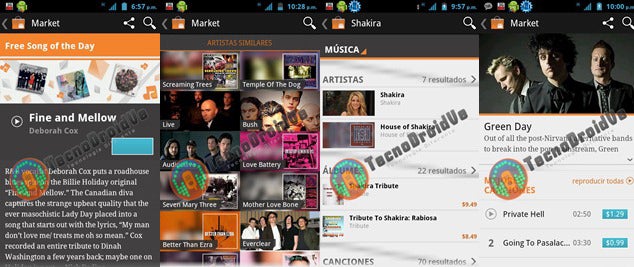 Screen shots of Google Music Store leak ahead of Wednesday unveiling?