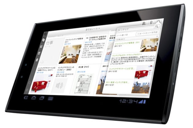 Sharp continues Galapagos line with 7-inch Honeycomb Media Tablet