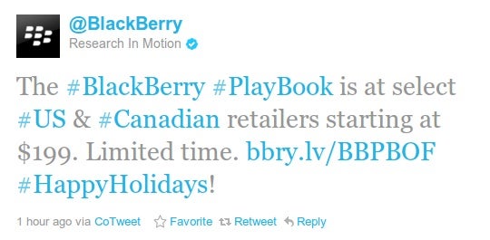 $199 BlackBerry Playbook officially arriving soon to Best Buy, other retailers join in too